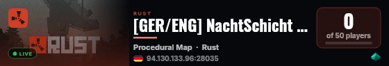 [GER/ENG] NachtSchicht - RaidZeiten|Events|MaxTrio|Noobfriendly live status badge