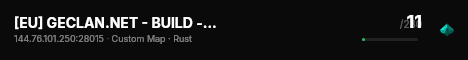[EU] GECLAN.NET - BUILD - SKINBOX - FLAT live status badge
