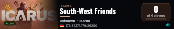 South-West Friends live status badge