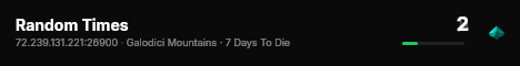 Random Times live status badge