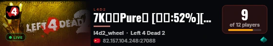 7K电竞Pure服 [路程:16%][地图:4/6] live status badge