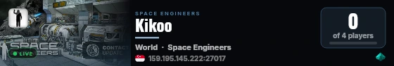 Kikoo live status badge