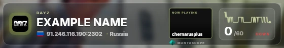 Glass badge preview