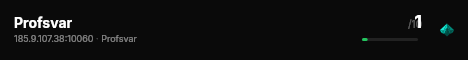 Profsvar live status badge