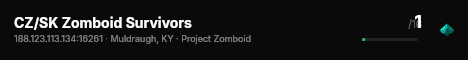 CZ/SK Zomboid Survivors live status badge