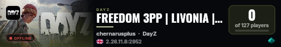 FREEDOM 3PP | LIVONIA | PVP | VANILLA++ WIPED 24.07 live status badge