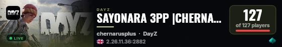 SAYONARA 3PP |CHERNARUS LITE WIPE 11.07 live status badge