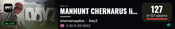 MANHUNT CHERNARUS lite #2 [3PP]  WIPE 09.07 live status badge