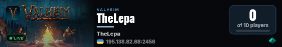 TheLepa live status badge