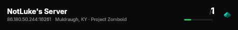 NotLuke's Server live status badge