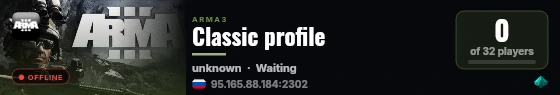 Classic profile live status badge