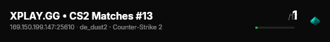 XPLAY.GG • CS2 Matches #13 live status badge