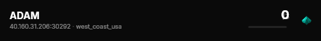 ADAM live status badge