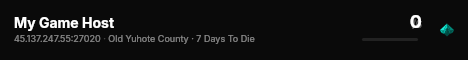 My Game Host live status badge