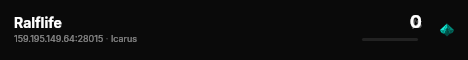 Ralflife live status badge