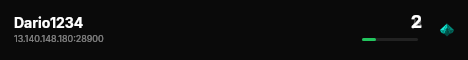 Dario1234 live status badge