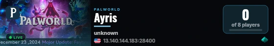 Ayris live status badge