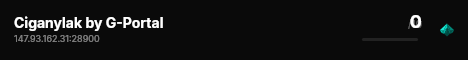 Ciganylak by G-Portal live status badge