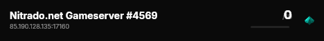 Nitrado.net Gameserver #4569 live status badge