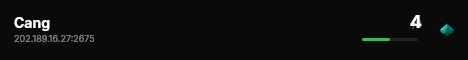 Cang live status badge