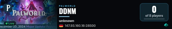 DDNM live status badge