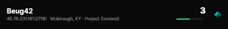 Beug42 live status badge