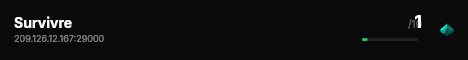Survivre live status badge
