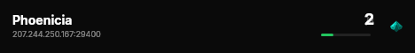 Phoenicia live status badge