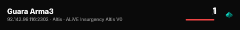 Guara Arma3 live status badge