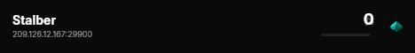 Stalber live status badge