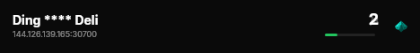 Ding **** Deli live status badge