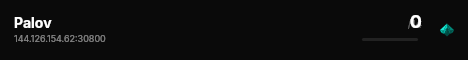 Palov live status badge