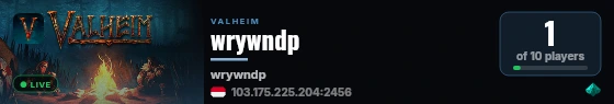 wrywndp live status badge