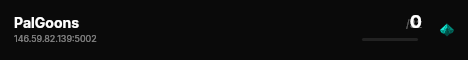 PalGoons live status badge