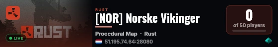 [NOR] Norske Vikinger live status badge