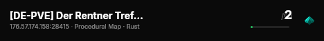 [DE-PVE] Der Rentner Treff HARDCORE live status badge