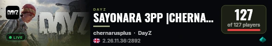 SAYONARA 3PP |CHERNARUS LITE WIPE 11.07 live status badge