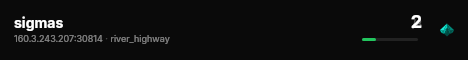 sigmas live status badge