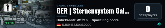 GER | Sternensystem Galaxie | DE live status badge