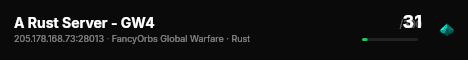 A Rust Server - GW4 live status badge