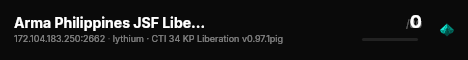 Arma Philippines JSF Liberation [discord.gg/armaph] live status badge