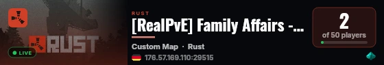 [RealPvE] Family Affairs - Events | Zombies | More live status badge