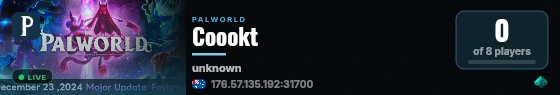 Coookt live status badge