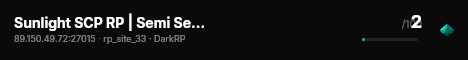 Sunlight SCP RP | Semi Serious | New ! live status badge