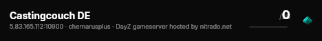 Castingcouch DE live status badge