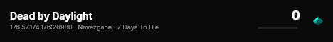 Dead by Daylight live status badge