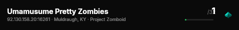 Umamusume Pretty Zombies live status badge