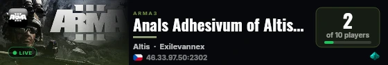 Anals Adhesivum of Altis exile live status badge