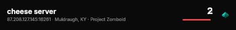 cheese server live status badge