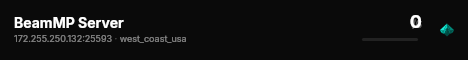 BeamMP Server live status badge